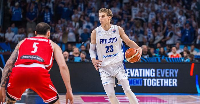 开云体育-马尔卡宁17分4盖帽率芬兰胜格鲁吉亚 队史首次晋级欧洲杯四强